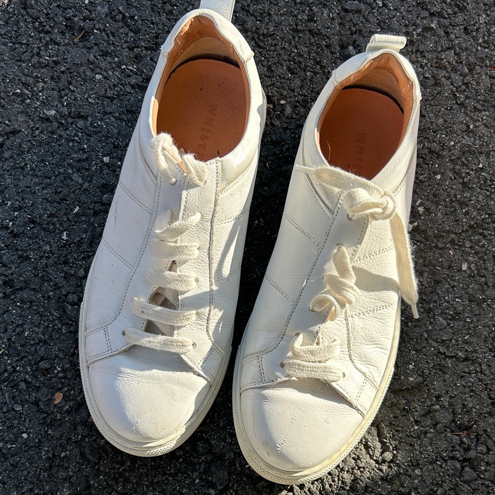 Whistles Tan Leather Footbed